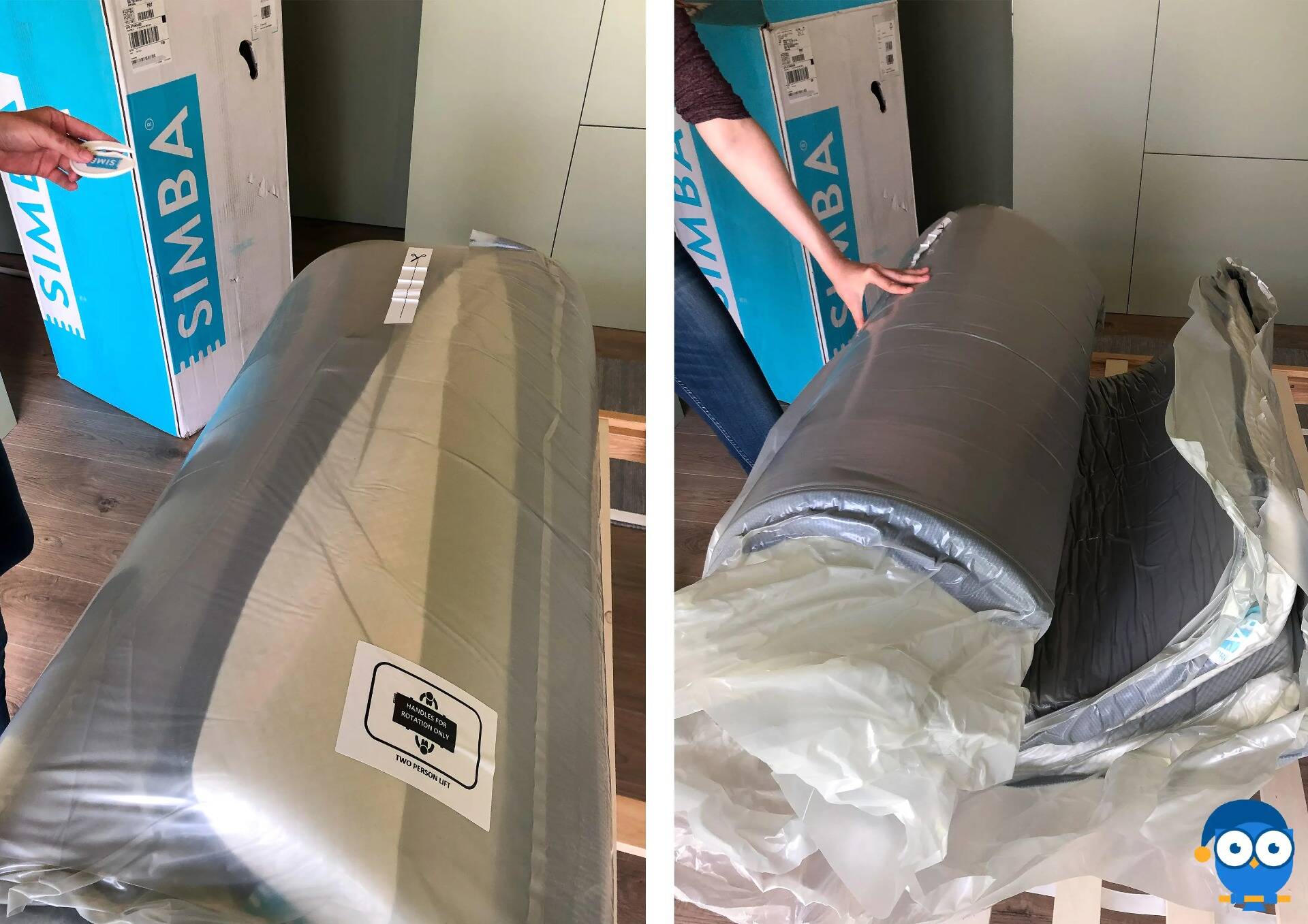 matelas simba hybrid luxe roule